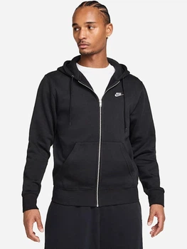 Толстовка на молнии мужская Nike M Nk Club Bb Fz Hoodie FN3861-010 L Черная (197863217420)