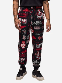 Спортивные штаны мужские Jordan M J Ess Aop Flc Pant HM7257-010 M Разноцветные (197602708844)