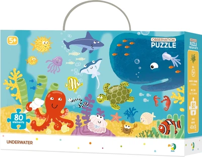 Puzzle DoDo Dno oceanu 80 elementów 300134 (4820198240387)