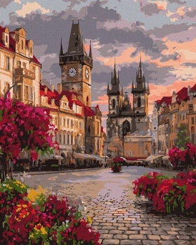 Картина за номерами Ideyka Велич Праги 40x50 см (4823104395133)
