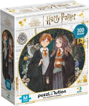Puzzle DoDo Medium-M Harry Potter Hermiona i Ron 300 elementów (4823115908629)