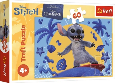 Пазл Trefl Stitch The Movie День зі Стічем 60 елементів (5900511174076)