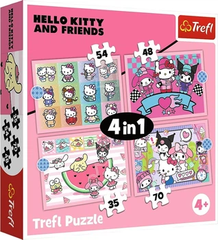 Puzzle Trefl Sweet adventures Sanrio Hello Kitty FSC Mix (5900511347029)