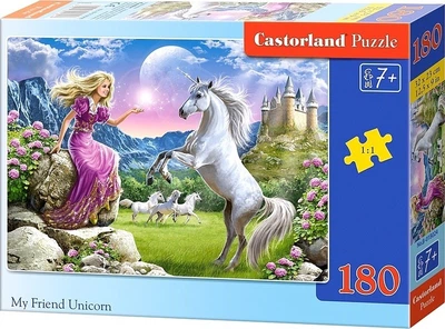 Пазл Castorland Єдинороги 180 елементів (5904438018024)