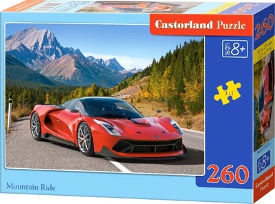 Пазл Castorland Автомобіль у горах 260 елементів (5904438027477)