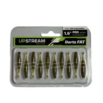 Силікон UPSTREAM Darts Fat (10шт.) #495 watermellon ,DARF1.6_495