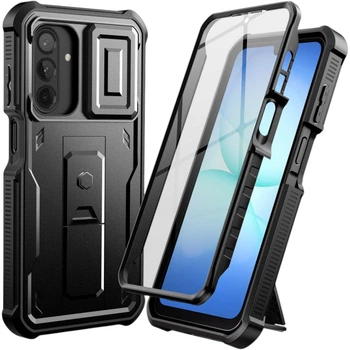 Etui do smartfona Samsung Galaxy A17 4G/5G Tech-Protect Kevlar Cam+ Black (5906302333004)