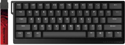 Механічна клавіатура на магнітних перемикачах Madlions MAD 60 RGB HE Black