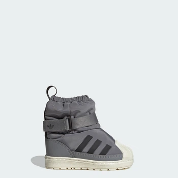 Детские сапоги Superstar 360 Kids adidas KJ0787 (23.5 EUR) серый (4068818054338)