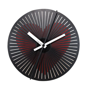 Часы настенные "Motion Clock Heart" динамичный рисунок Ø30 см