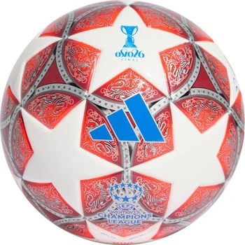 Piłka nożna Adidas UCL Womens 25/26 Final Mini Czerwono-biała (4068815110068)