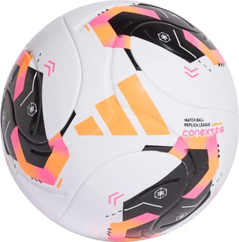 Футбольний м’яч Adidas Conext 26 League Біло-чорно-помаранчевий (4068818499405)