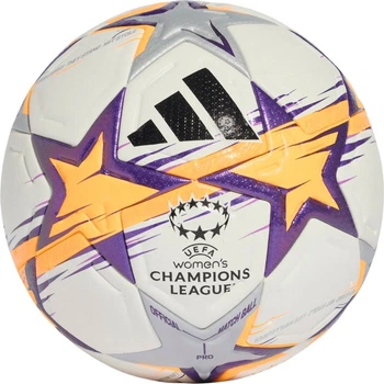 Футбольний м’яч Adidas UCL Womens Pro 26/27 League Stage Біло-помаранчево-фіолетовий (4069999716350)
