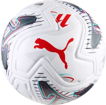Piłka nożna Puma Stellar Nitro Ultimate LaLiga Biało-czerwono-czarna (4070033636879)