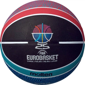 М'яч баскетбольний Molten BG-Series Fiba Replika Чорно-синьо-червоний (4570031018818)