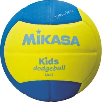 Волейбольний м'яч Mikasa Dodgeball Жовто-синій (4907225101641)