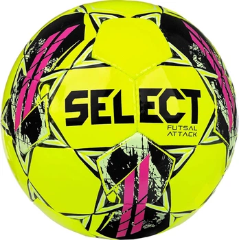 Piłka nożna Select Hala Futsal Attack V22 Żółto-różowa (5703543298426)