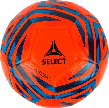Футбольний м’яч Select Classic V25 Помаранчево-синій (5703543395392)