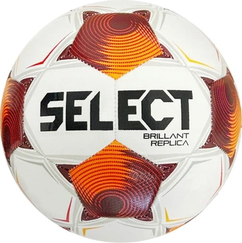 Футбольний м’яч Select Brillant Replica V25 Біло-червоний (5703543443048)