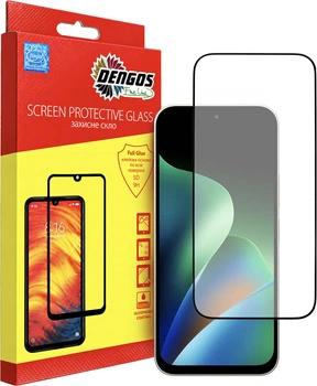 Защитное стекло для смартфона Xiaomi Redmi 17 DENGOS Black (TGFG-453)