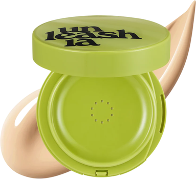 Podkład do twarzy Unleashia Satin Wear Healthy-Green w poduszce 20N Apricot 15 g (8809647773535)