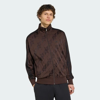 Мужская олимпийка MONOGRAM FIREBIRD adidas IA4536 (M) коричневый (4069996235601)