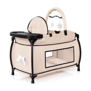 Wielofunkcyjne lózeczko dla lalek Bayer Design Multi Bed Beige 62875AA (4003336628753)