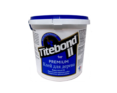 Клей винил-полимерный TITEBOND PREMIUM II D3 столярный 1кг