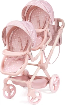 Візочок для ляльок Bayer Design Xeo Twin Pink 26711AA (4003336267112)