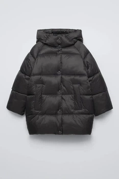 Зимова куртка на дівчинку Zara Colour: Black 6/7 р (122)