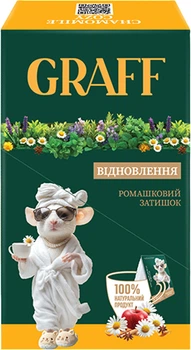 Набор чая травяного Graff Ромашковый уют 15 пакетиков х 2 г х 2 пачки (4820279612133)