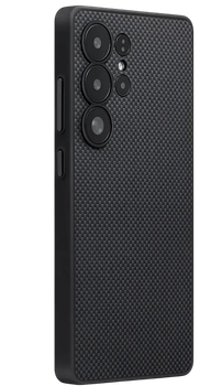 Чехол для смартфона Samsung Galaxy S25 Ultra Pitaka PinButton Case Plain 600D Black/Grey (PBS2501U) (749355417438)