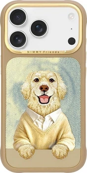 Чохол для смартфона Apple iPhone 18 Pro/iPhone 17 Pro Nimmy Gentle Pets Series Dog MagSafe Brown (6980002140840)