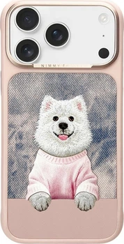 Чохол для смартфона Apple iPhone 18 Pro/iPhone 17 Pro Nimmy Gentle Pets Series Dog MagSafe Pink (6980002140826)