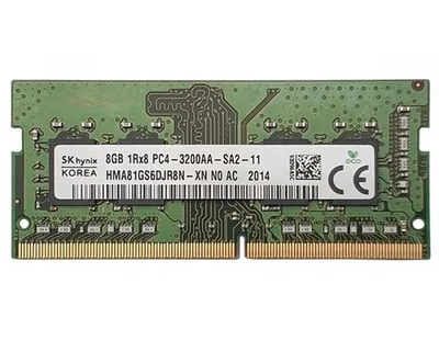 Пам'ять Hynix 8 ГБ SO-DIMM DDR4 3200 МГц (HMA81GS6DJR8N-XN)
