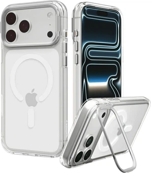 Чохол для смартфона Apple iPhone 17 Pro Max/iPhone 18 Pro Max Spigen Ultra Hybrid Optik S MagSafe Clear Silver (8800337250367)