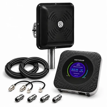 Комплект мобильного интернета 4G роутер Netgear MR1100 и антенна Energy MIMO 2×15 dBi