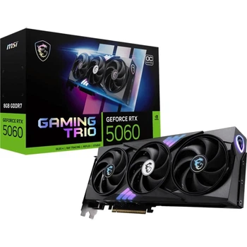Відеокарта MSI GeForce RTX 5060 8G GAMING TRIO OC (G5060-8GTC; 912-V537-027)