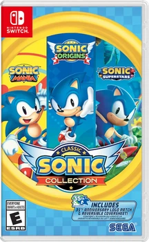 Картридж для Nintendo Switch - Classic Sonic Collection, російські субтитри