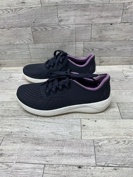Крокс Кросівки Пейсер Сині з Фіолетовим Crocs LiteRide Pacer Navy Orchid (39-40, синій)