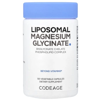 Магній Codeage Liposomal Magnesium Glycinate 120 капсул