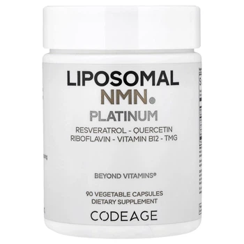 Ніацин (B-3) NMN Codeage Liposomal NMN Platinum 90 рослинних капсул