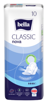 Wkładki higieniczne Bella Classic Nova 10 szt. (5900516300661)