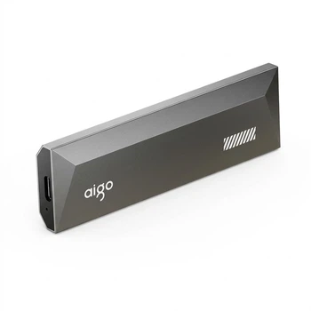 SSD диск Aigo S10 1TB Type-C External Grey