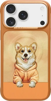 Etui do smartfona Apple iPhone 18 Pro/iPhone 17 Pro Nimmy Gentle Pets Series Dog MagSafe Orange (6980002141045)
