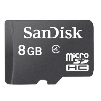 Карта памяти microSD SanDisk 8 Gb 10 Class
