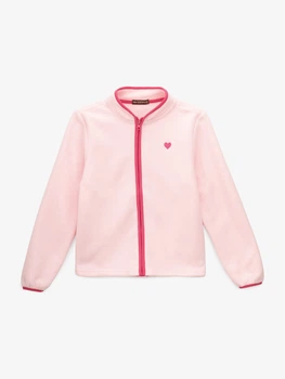 Кофта фліс однотонна для дівчинки GENUA 26103 140 см Рожевий shop (2000999952807)
