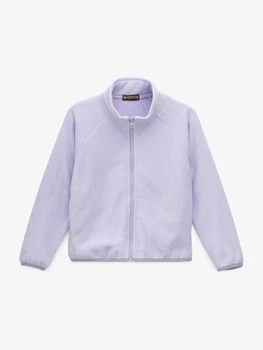 Кофта фліс однотонна для дівчинки GENUA 26101 98 см Бузковий shop (2000999952722)