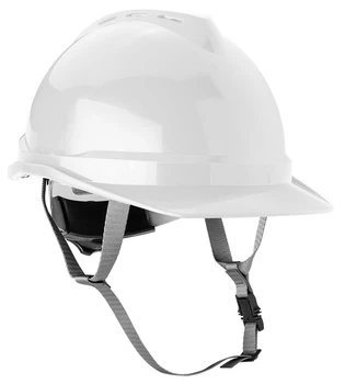 Kask przemysłowy NEO Tools z paskiem podbródkowym Biały (5907558485943)