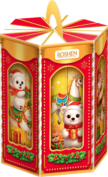 Подарочный набор Roshen Веселый праздник 456 г (4823077652851)